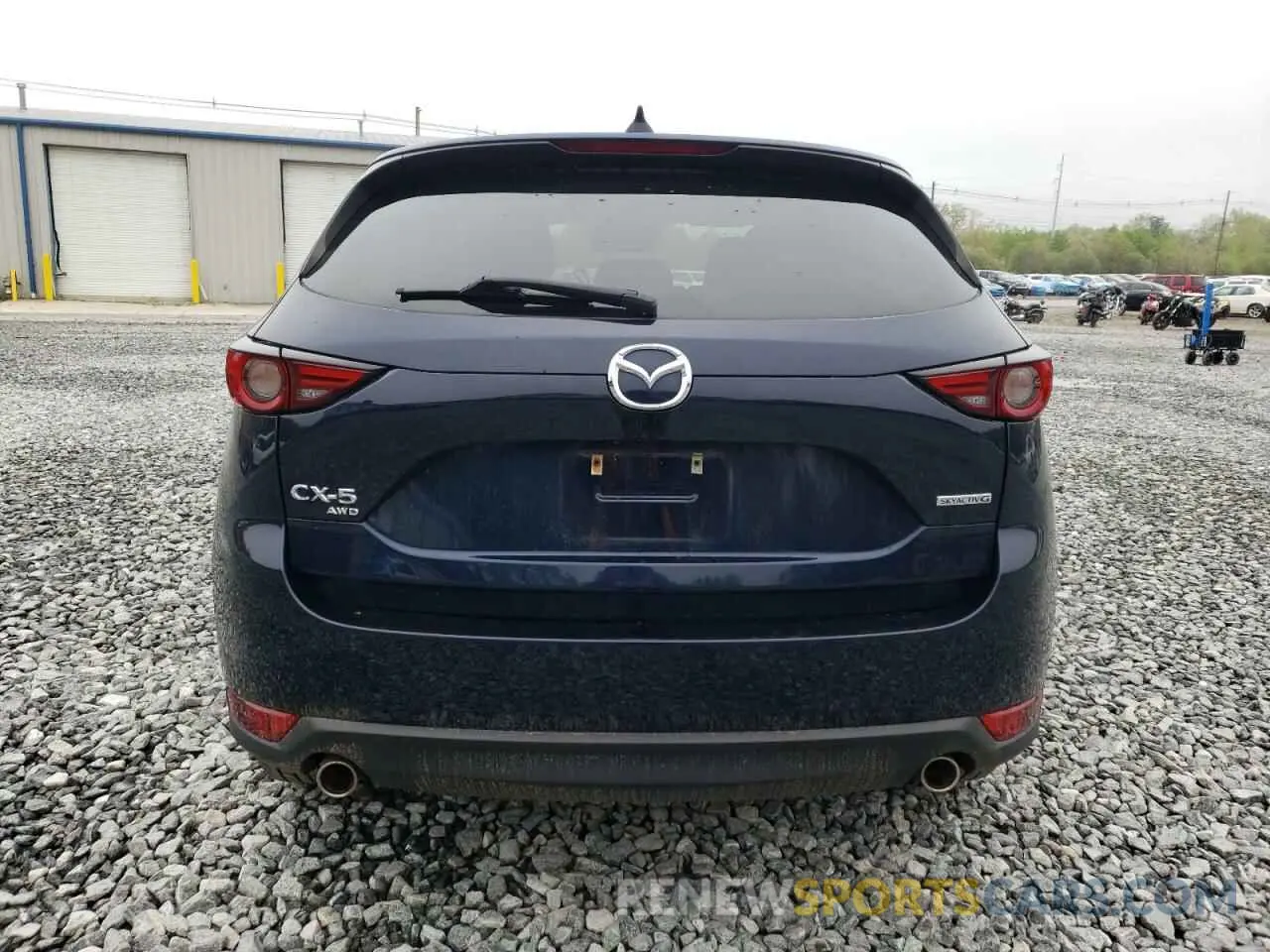 6 fotografías del automóvil dañado JM3KFBDM2L0729290 MAZDA CX-5 2020