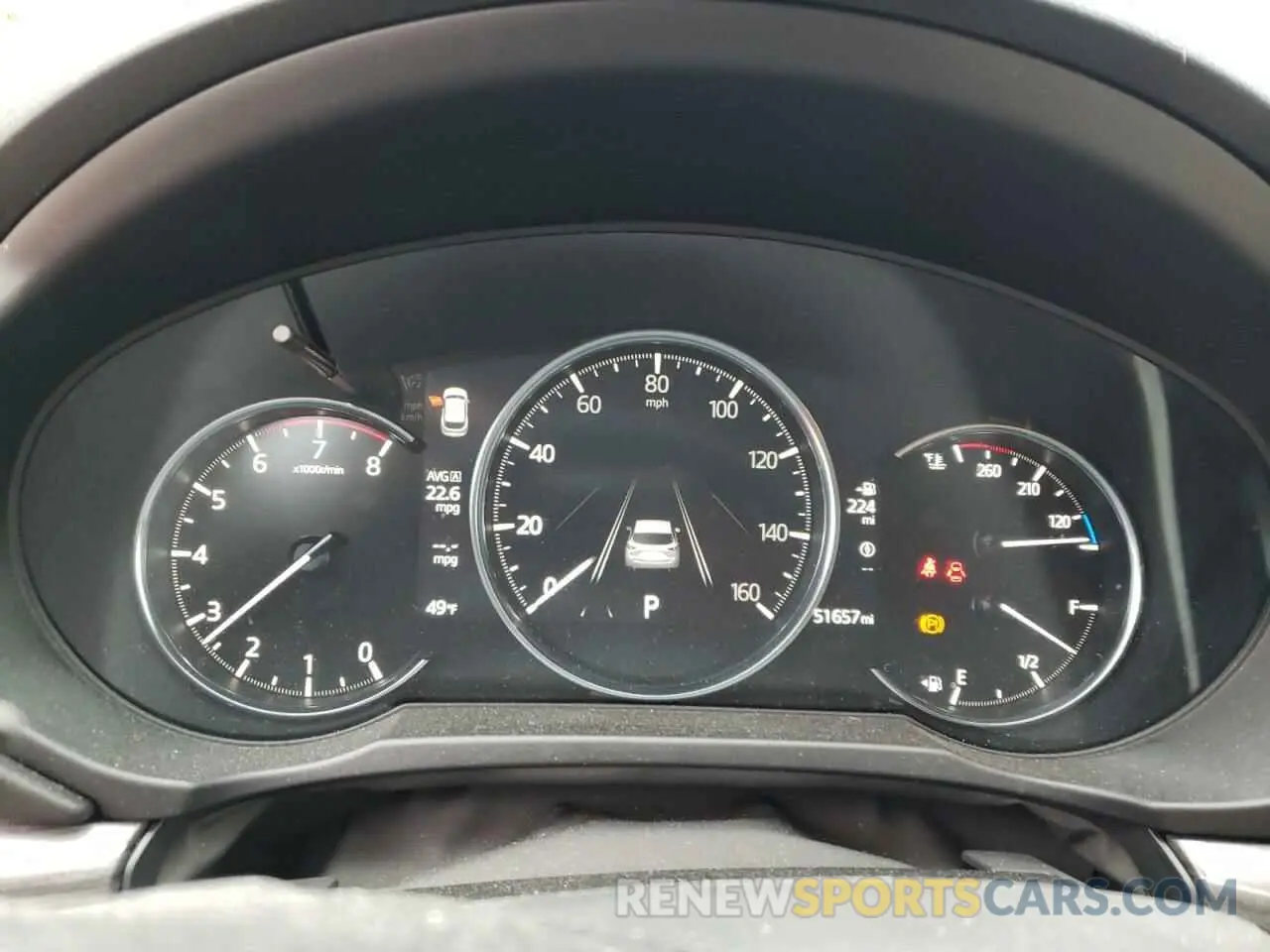 9 fotografías del automóvil dañado JM3KFBDM2L0729290 MAZDA CX-5 2020