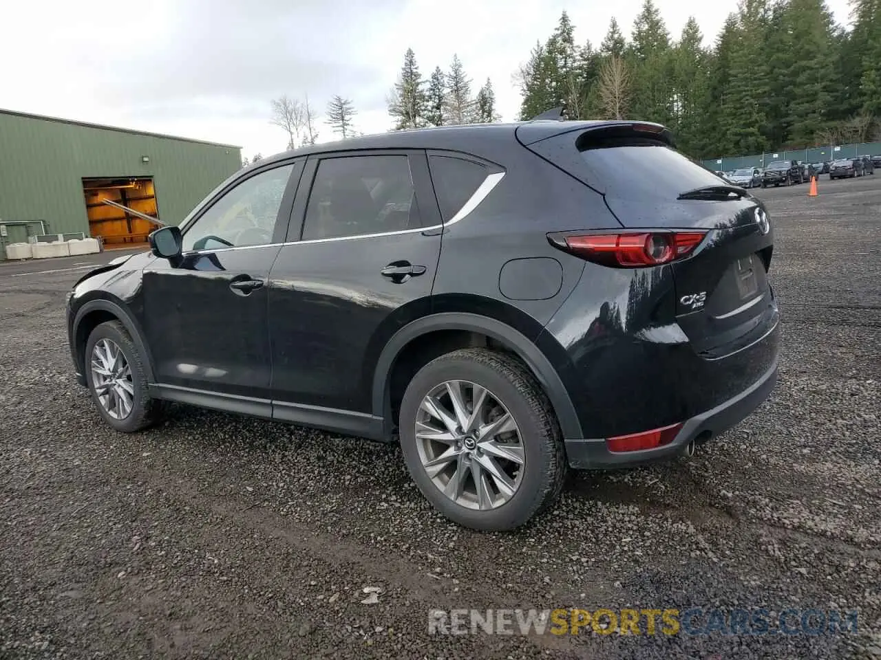 2 fotografías del automóvil dañado JM3KFBDM3L0793550 MAZDA CX-5 2020