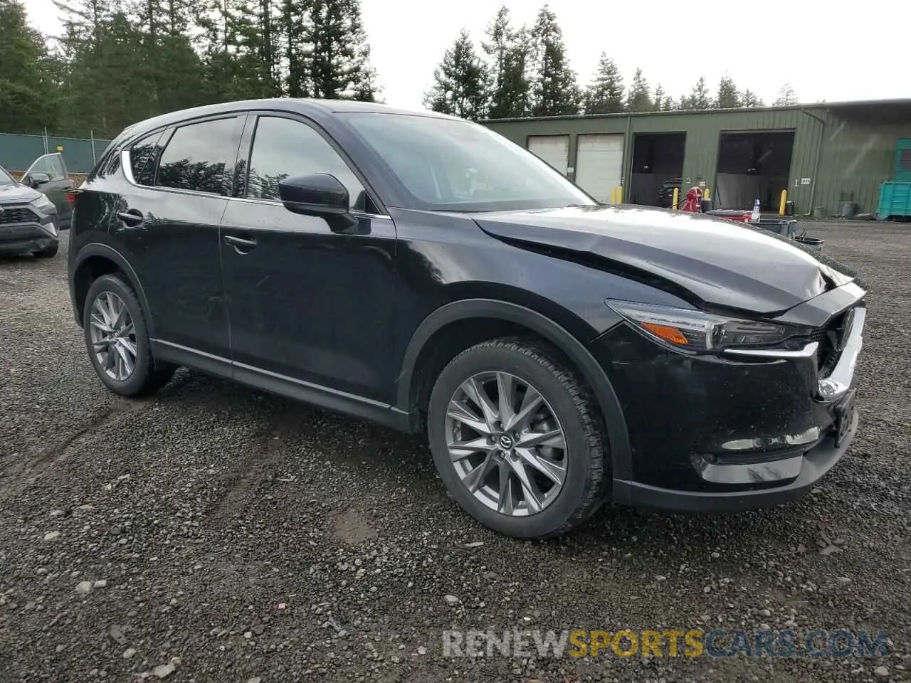4 fotografías del automóvil dañado JM3KFBDM3L0793550 MAZDA CX-5 2020