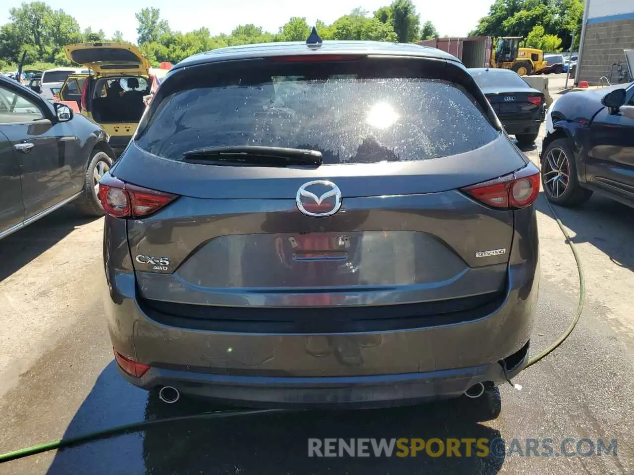 6 fotografías del automóvil dañado JM3KFBDM4L0771394 MAZDA CX-5 2020