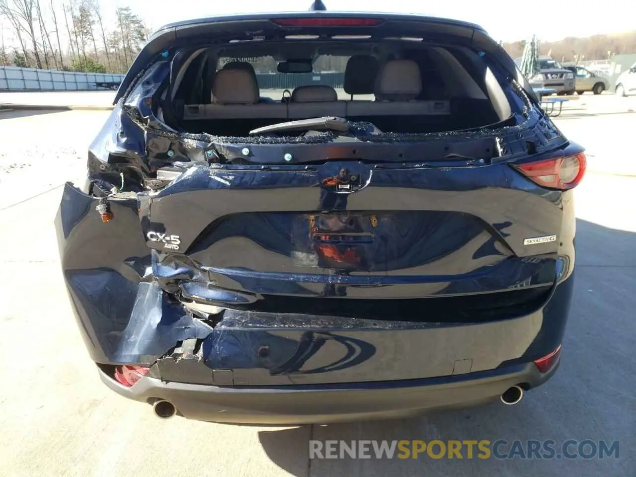 6 fotografías del automóvil dañado JM3KFBDM4L0778572 MAZDA CX-5 2020