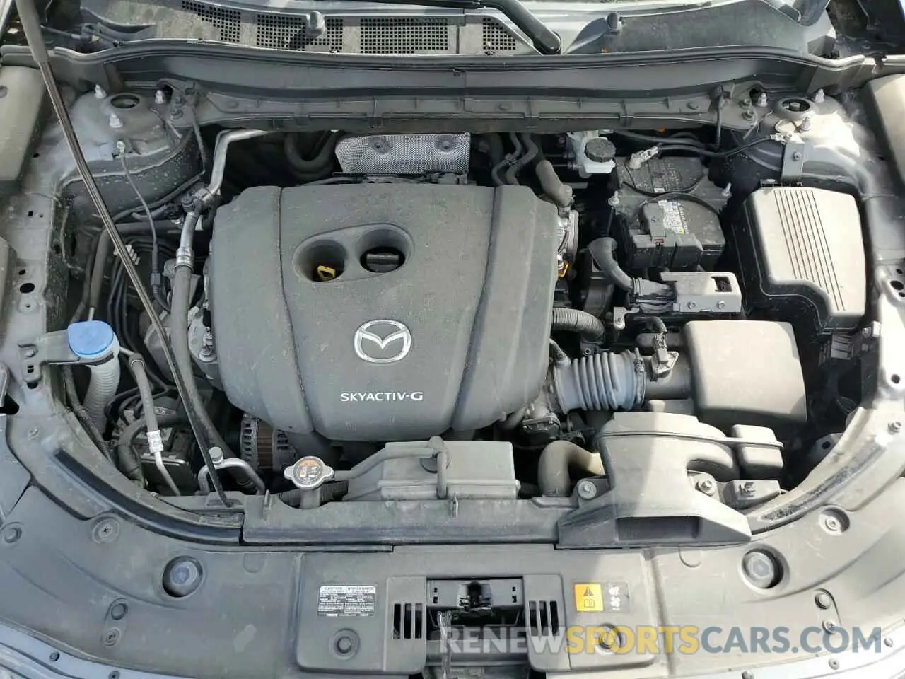 11 fotografías del automóvil dañado JM3KFBDM4L1858108 MAZDA CX-5 2020
