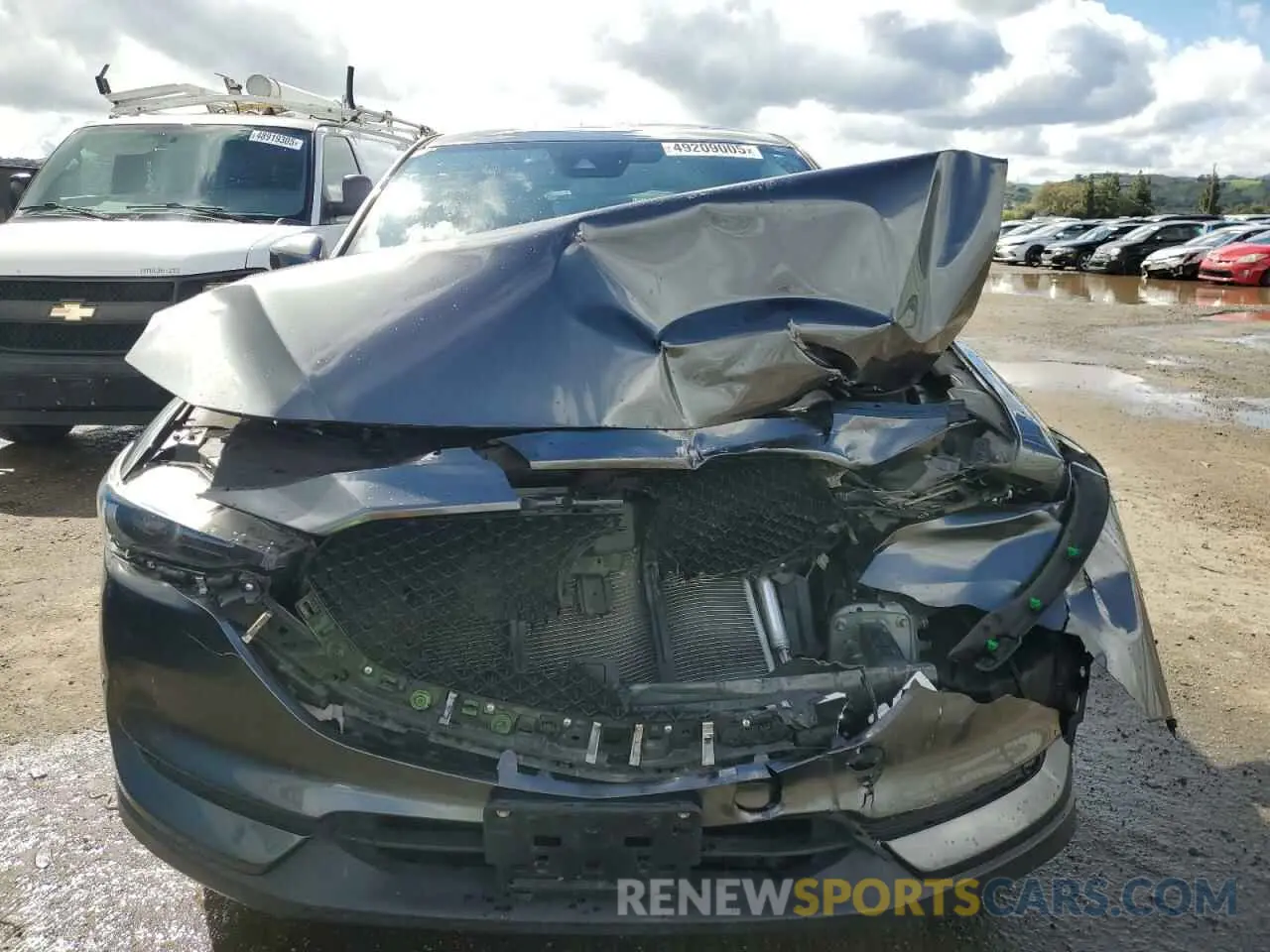 5 fotografías del automóvil dañado JM3KFBDM5L0737724 MAZDA CX-5 2020