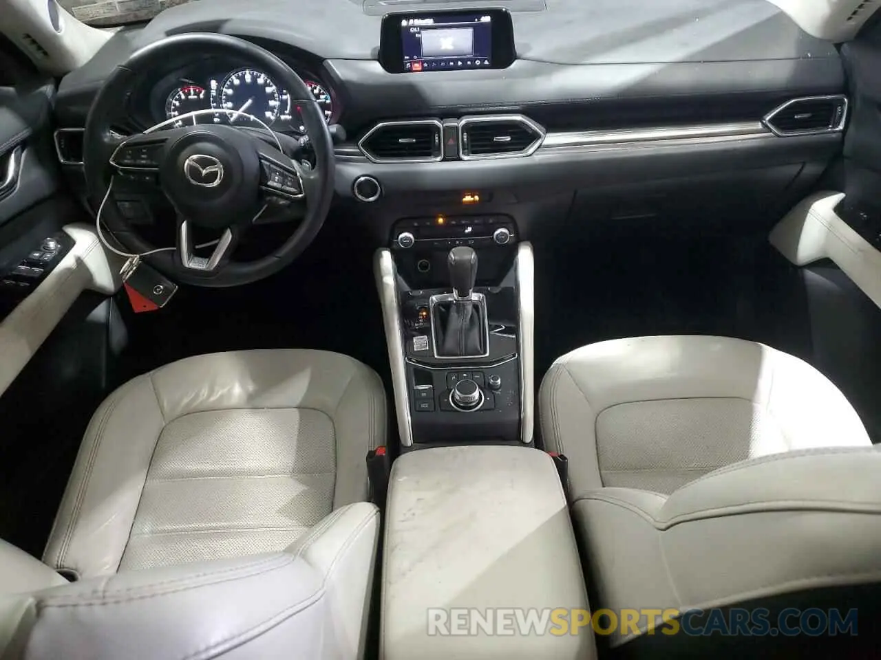 8 fotografías del automóvil dañado JM3KFBDM5L1743758 MAZDA CX-5 2020