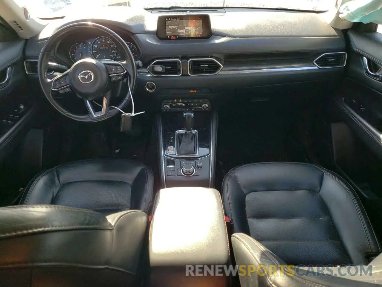 8 fotografías del automóvil dañado JM3KFBDM5L1773584 MAZDA CX-5 2020
