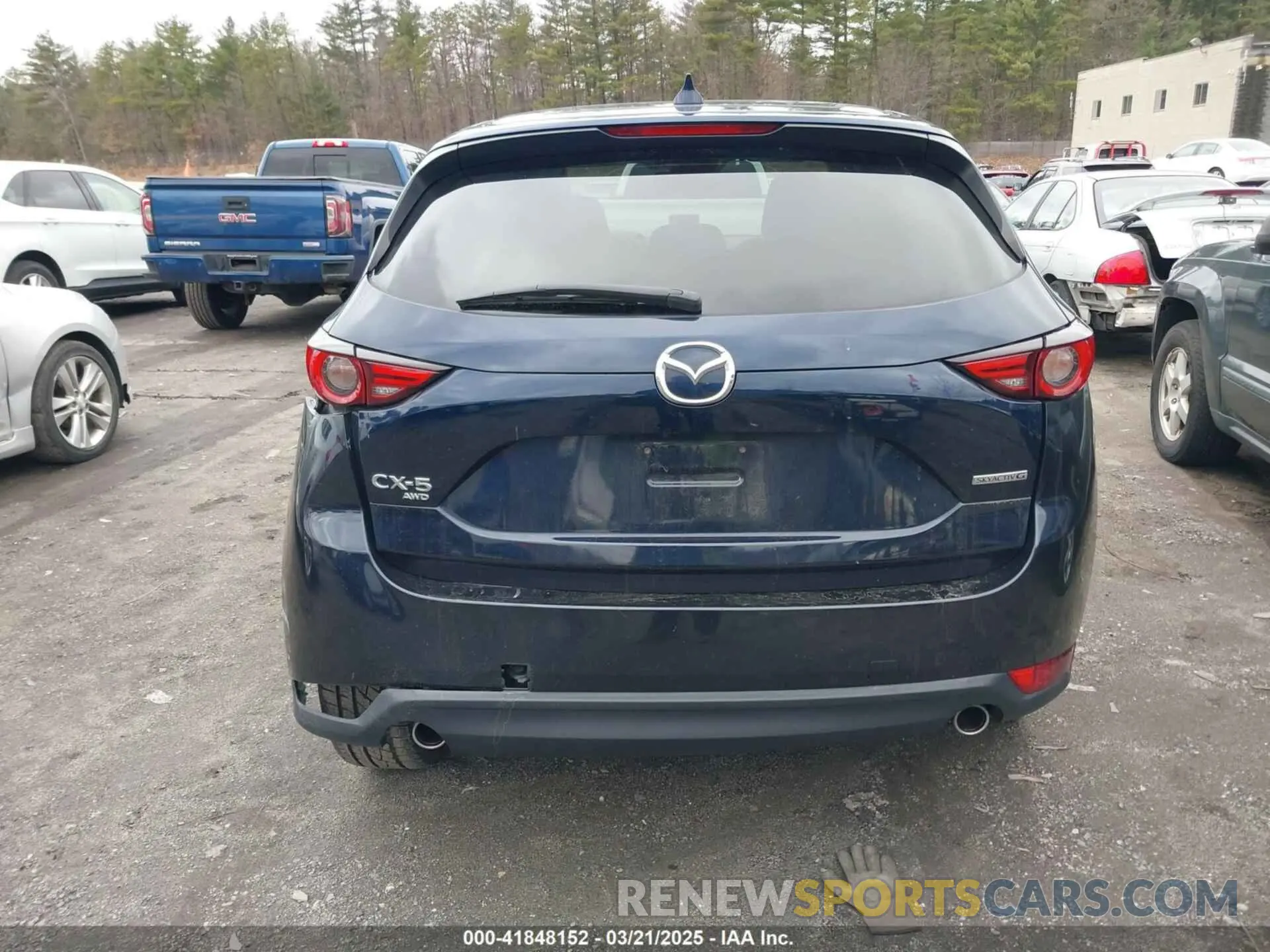 16 fotografías del automóvil dañado JM3KFBDM7L1723852 MAZDA CX-5 2020