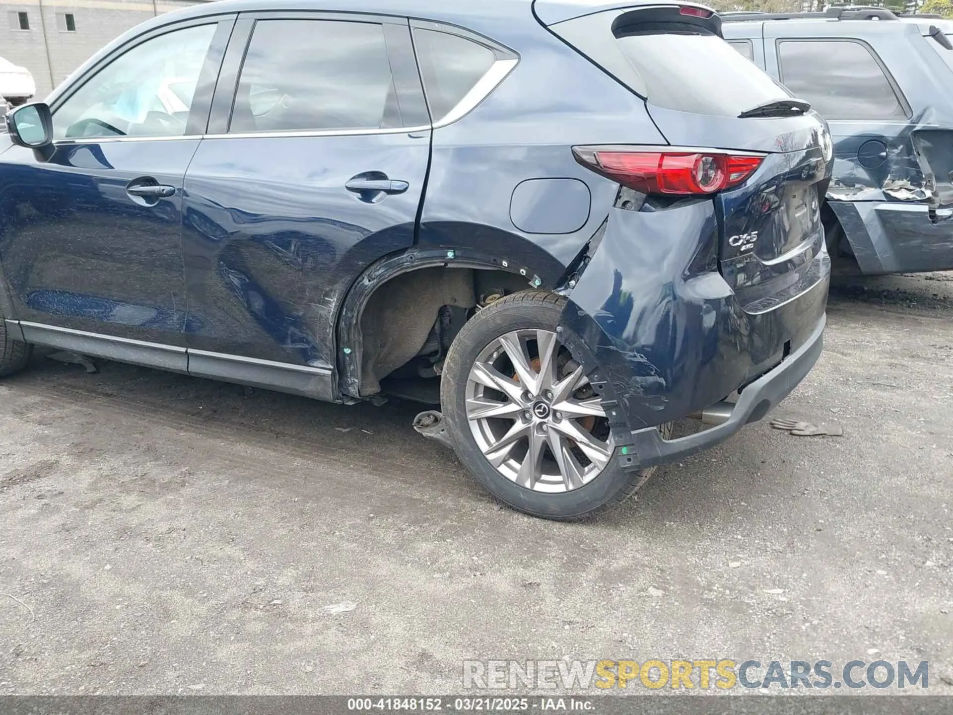 6 fotografías del automóvil dañado JM3KFBDM7L1723852 MAZDA CX-5 2020