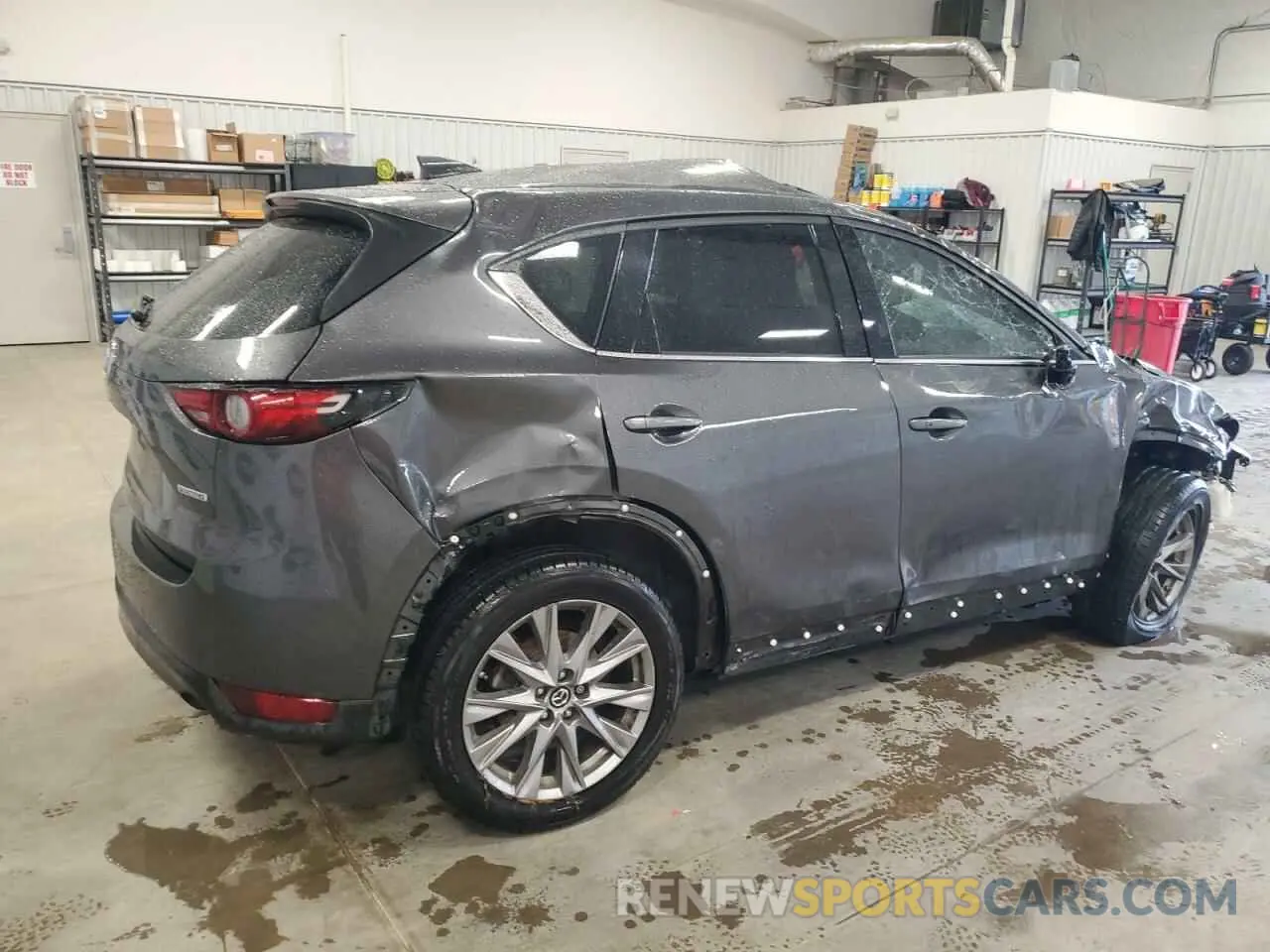 3 fotografías del automóvil dañado JM3KFBDM7L1750842 MAZDA CX-5 2020