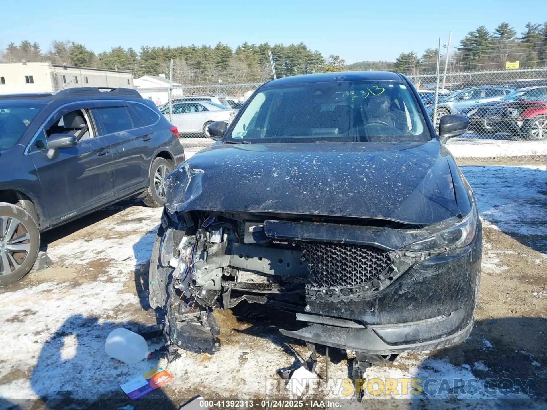 12 fotografías del automóvil dañado JM3KFBDM7L1807685 MAZDA CX-5 2020