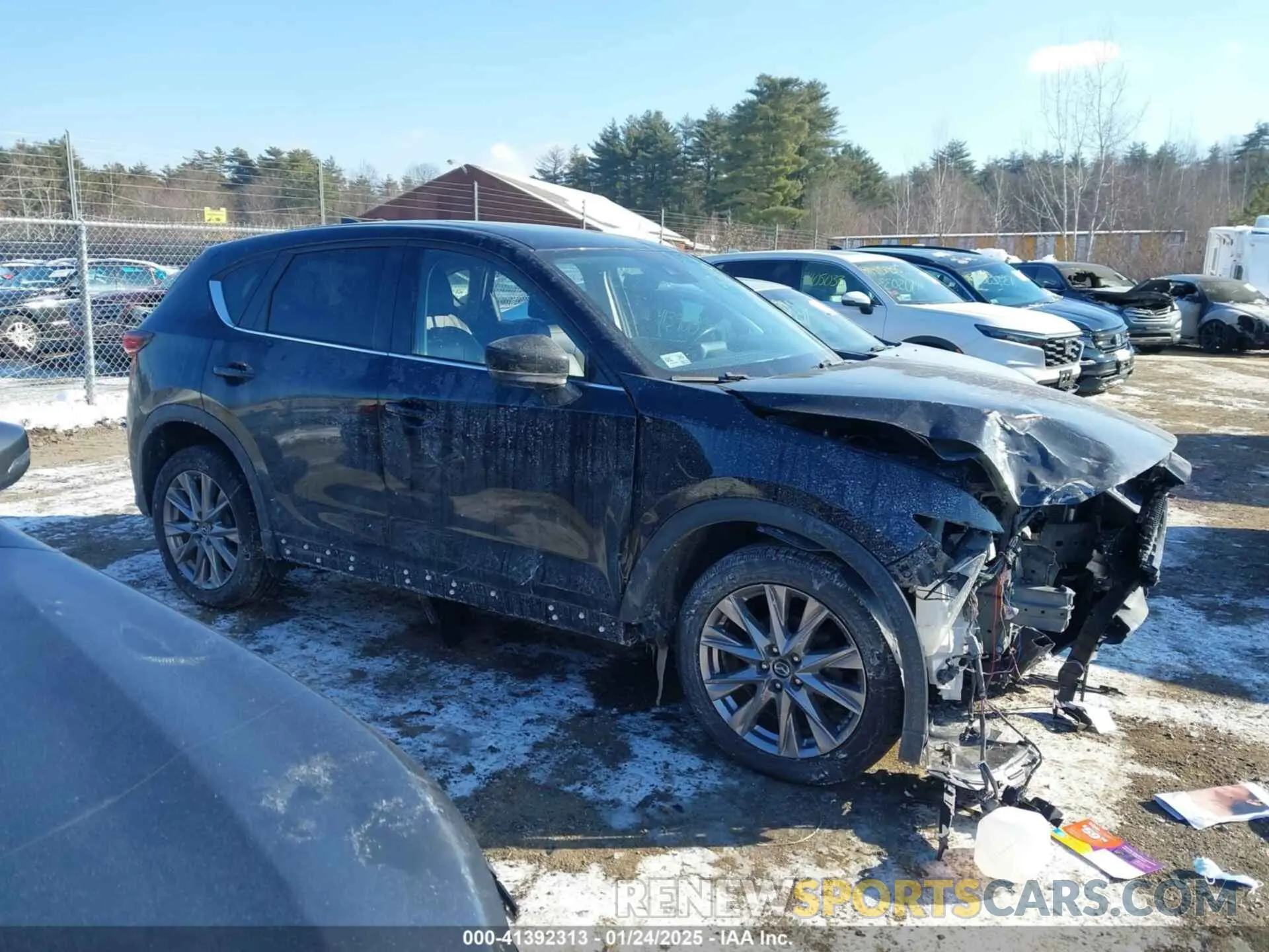 13 fotografías del automóvil dañado JM3KFBDM7L1807685 MAZDA CX-5 2020