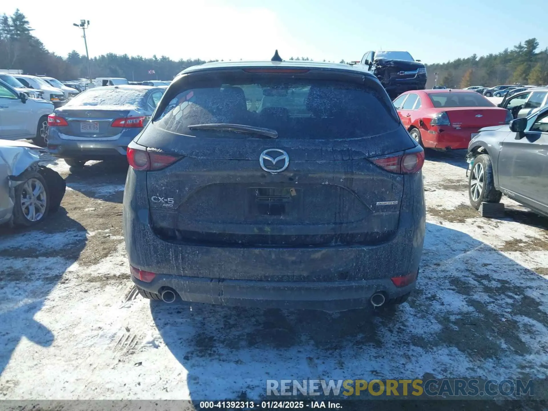 16 fotografías del automóvil dañado JM3KFBDM7L1807685 MAZDA CX-5 2020