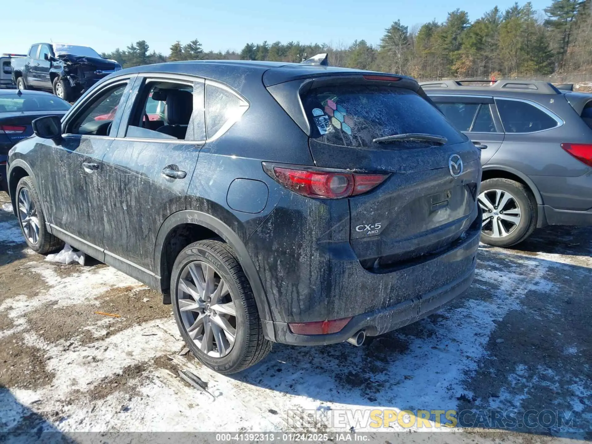 3 fotografías del automóvil dañado JM3KFBDM7L1807685 MAZDA CX-5 2020
