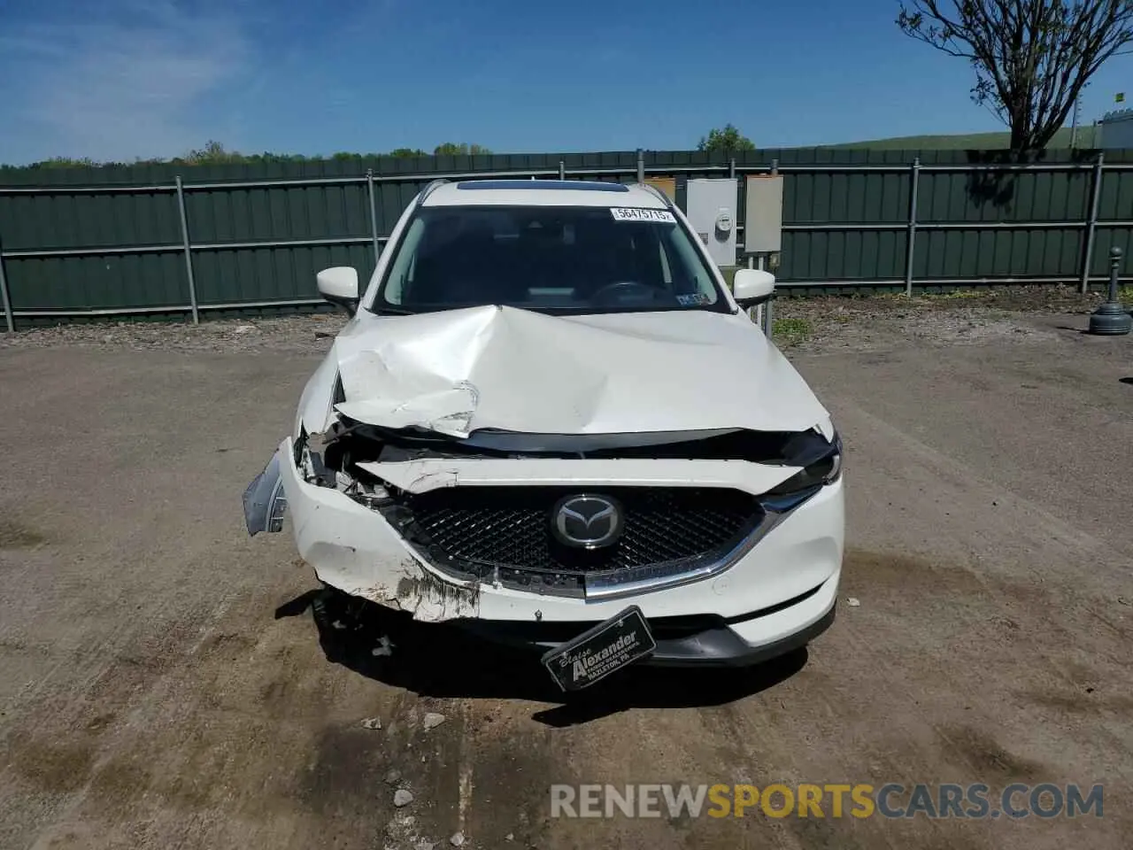 5 fotografías del automóvil dañado JM3KFBDM7L1851699 MAZDA CX-5 2020