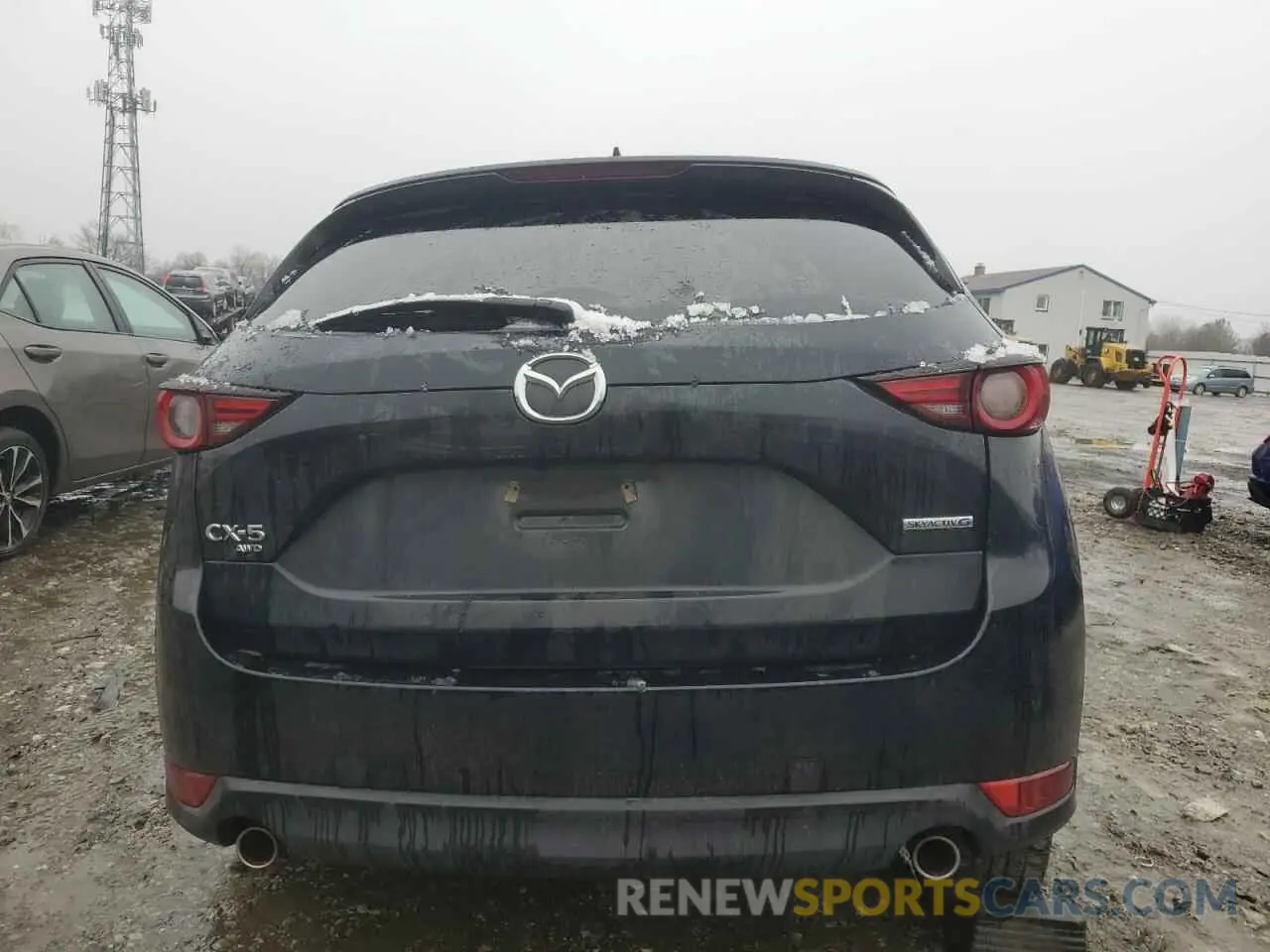 6 fotografías del automóvil dañado JM3KFBDM8L0825764 MAZDA CX-5 2020