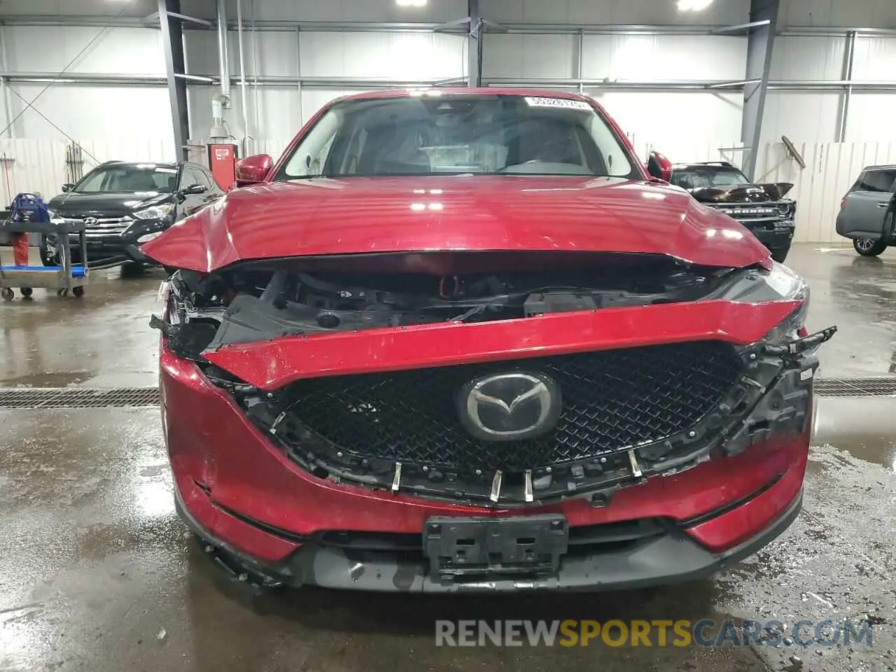 5 fotografías del automóvil dañado JM3KFBDM9L1721584 MAZDA CX-5 2020
