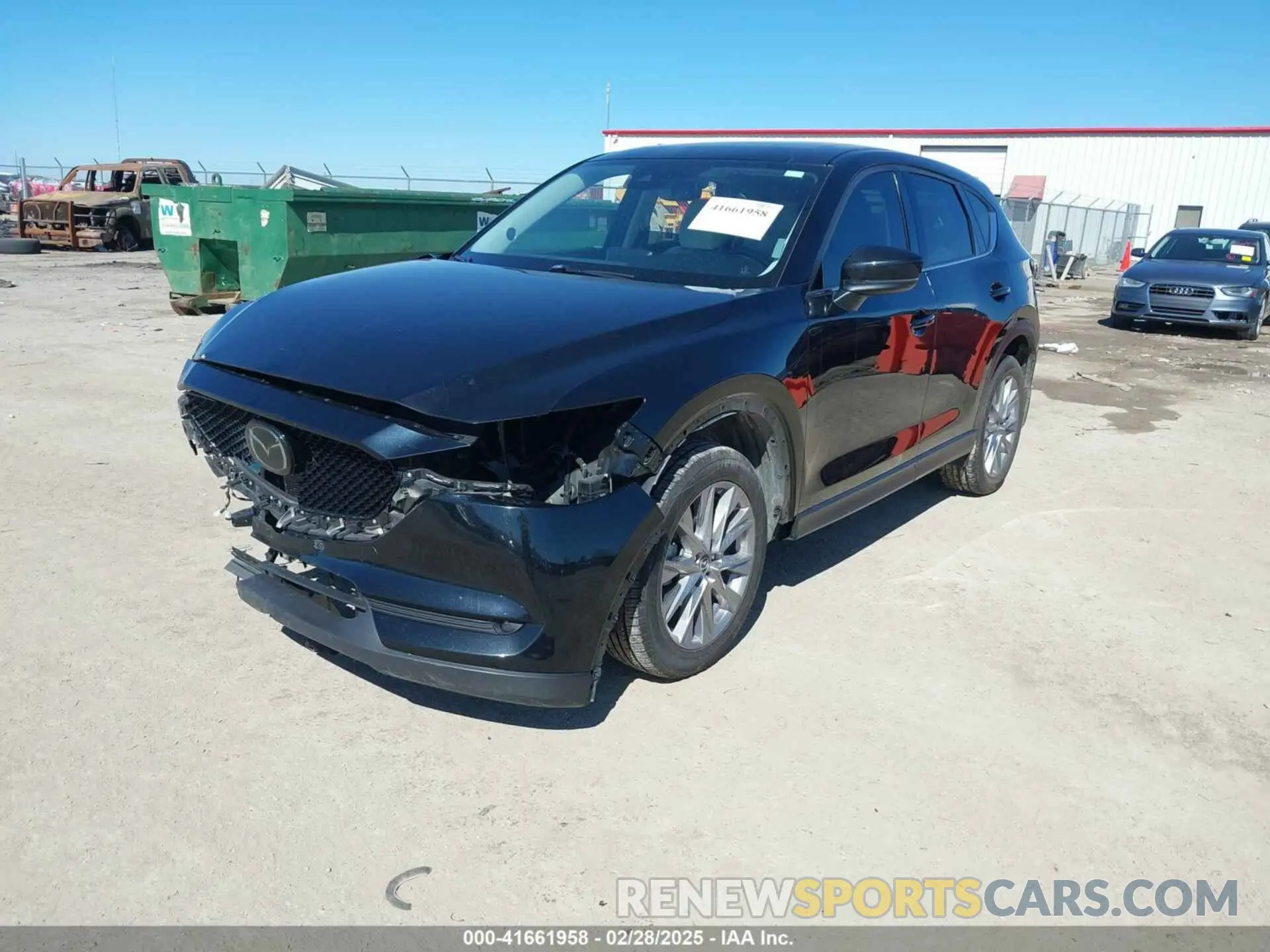 2 fotografías del automóvil dañado JM3KFBDMXL0763316 MAZDA CX-5 2020