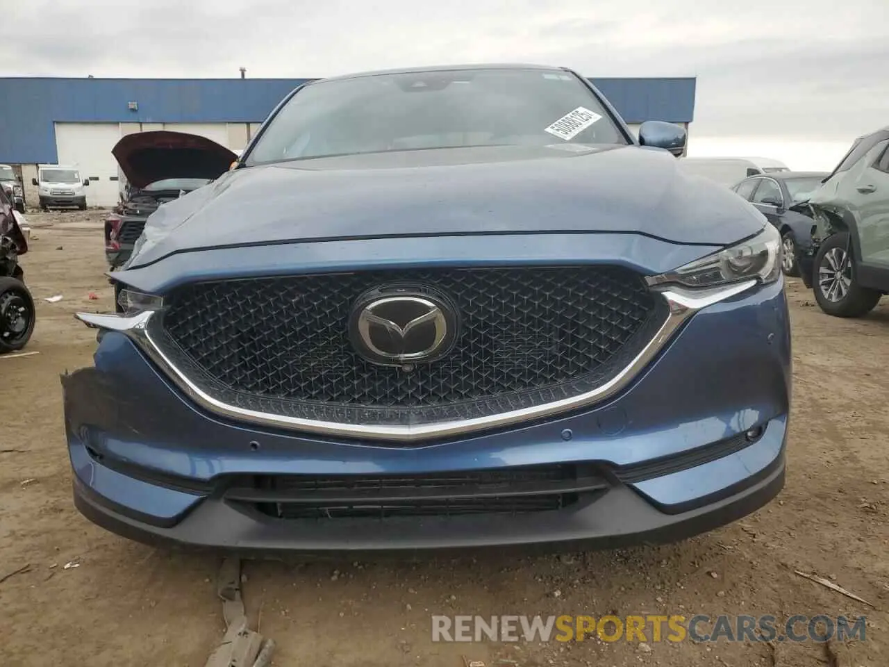 5 fotografías del automóvil dañado JM3KFBEY5L0844211 MAZDA CX-5 2020