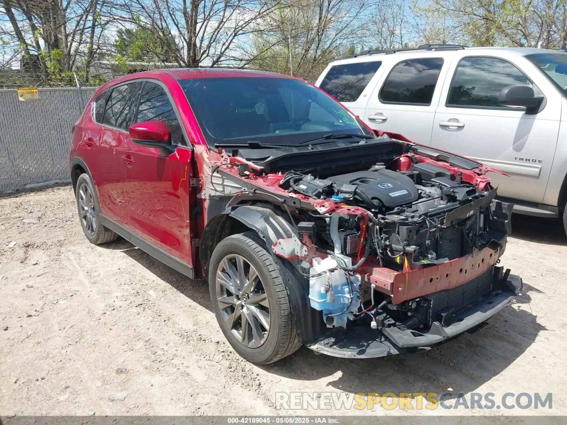 1 fotografías del automóvil dañado JM3KFBEY6L0738401 MAZDA CX-5 2020