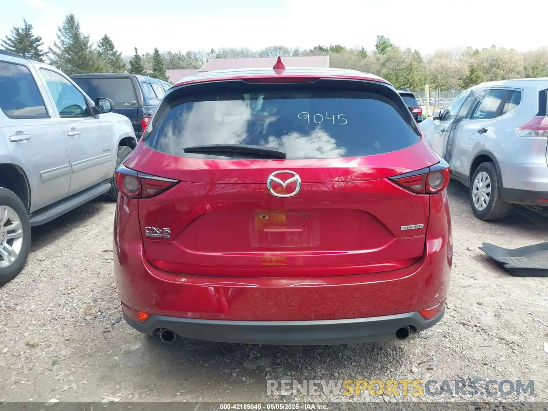 16 fotografías del automóvil dañado JM3KFBEY6L0738401 MAZDA CX-5 2020