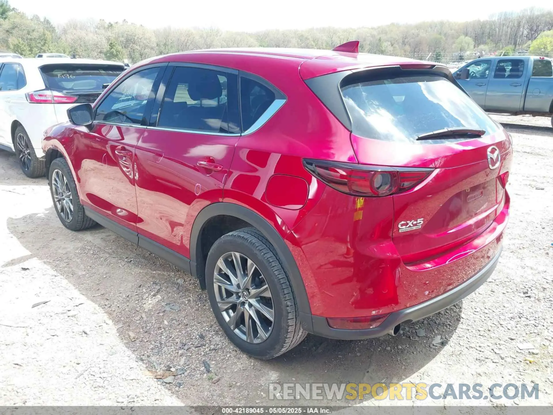 3 fotografías del automóvil dañado JM3KFBEY6L0738401 MAZDA CX-5 2020