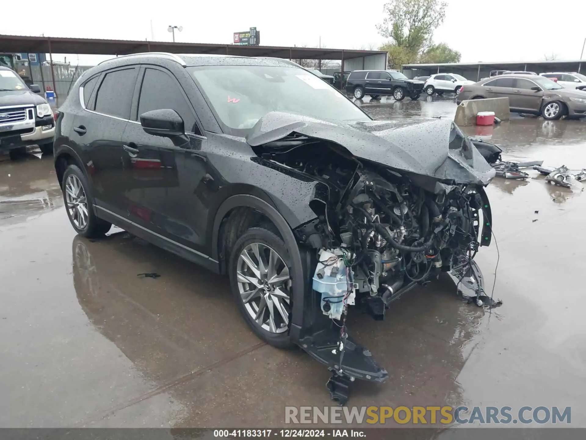 1 fotografías del automóvil dañado JM3KFBEY7L0842220 MAZDA CX-5 2020