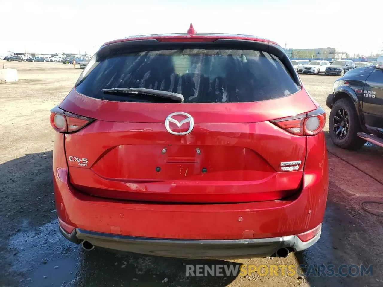 6 fotografías del automóvil dañado JM3KFBEY8L0784313 MAZDA CX-5 2020