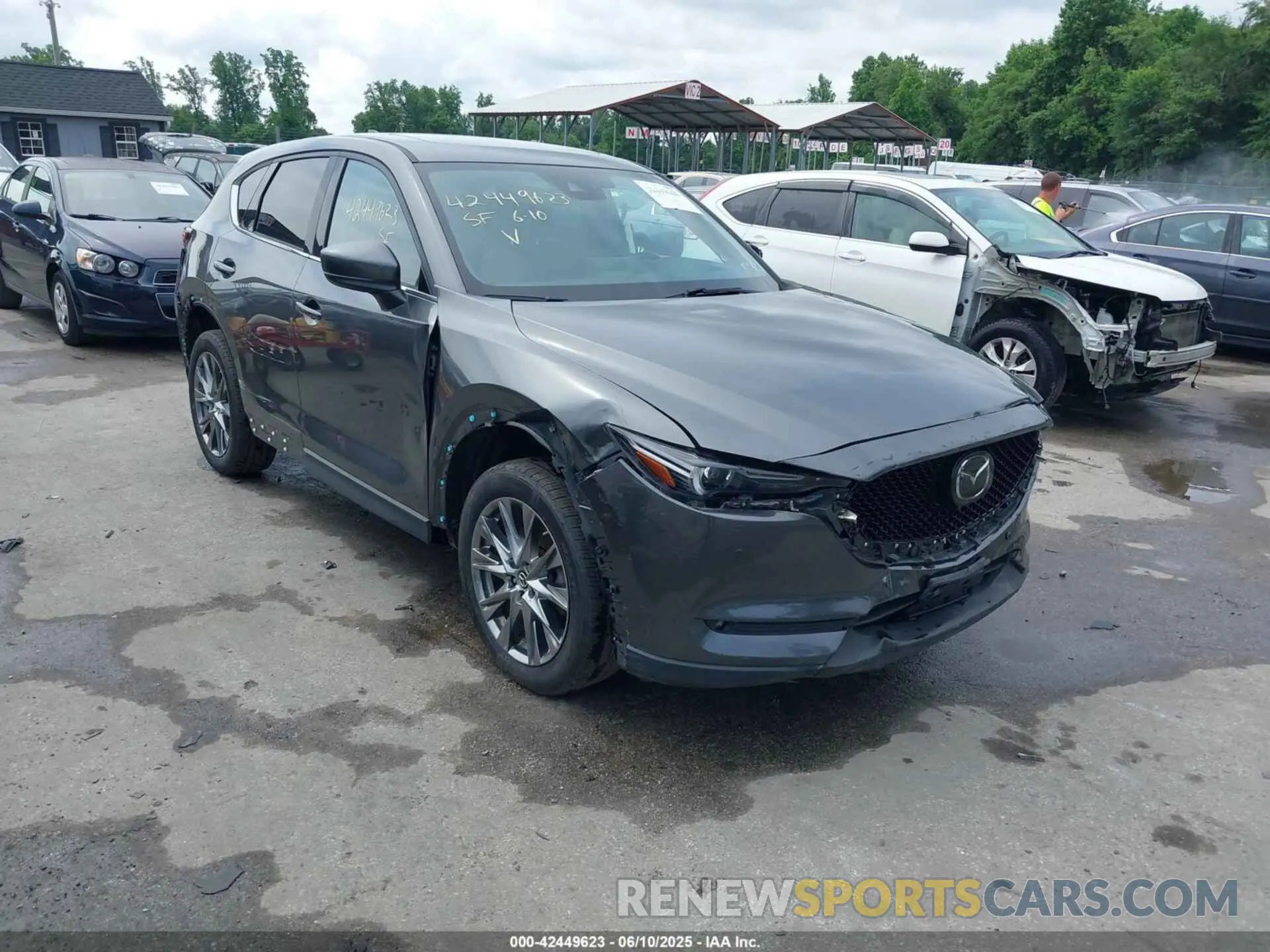 1 fotografías del automóvil dañado JM3KFBEY8L0822963 MAZDA CX-5 2020