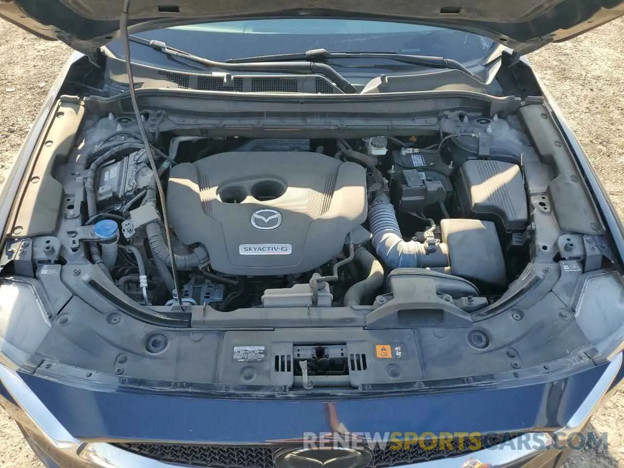 11 fotografías del automóvil dañado JM3KFBEY9L0760022 MAZDA CX-5 2020