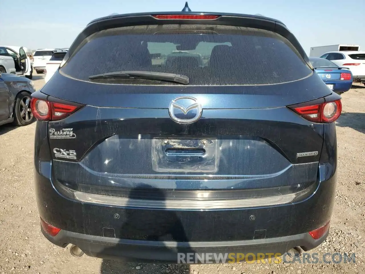 6 fotografías del automóvil dañado JM3KFBEY9L0760022 MAZDA CX-5 2020