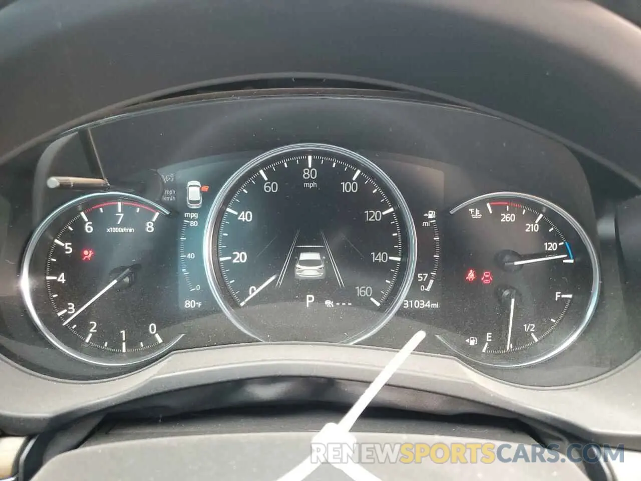 9 fotografías del automóvil dañado JM3KFBEY9L0760022 MAZDA CX-5 2020