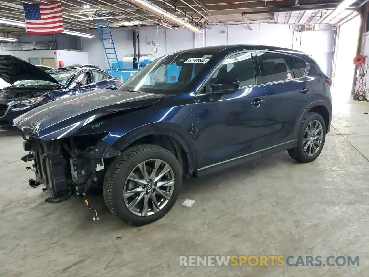 1 fotografías del automóvil dañado JM3KFBEY9L0857673 MAZDA CX-5 2020