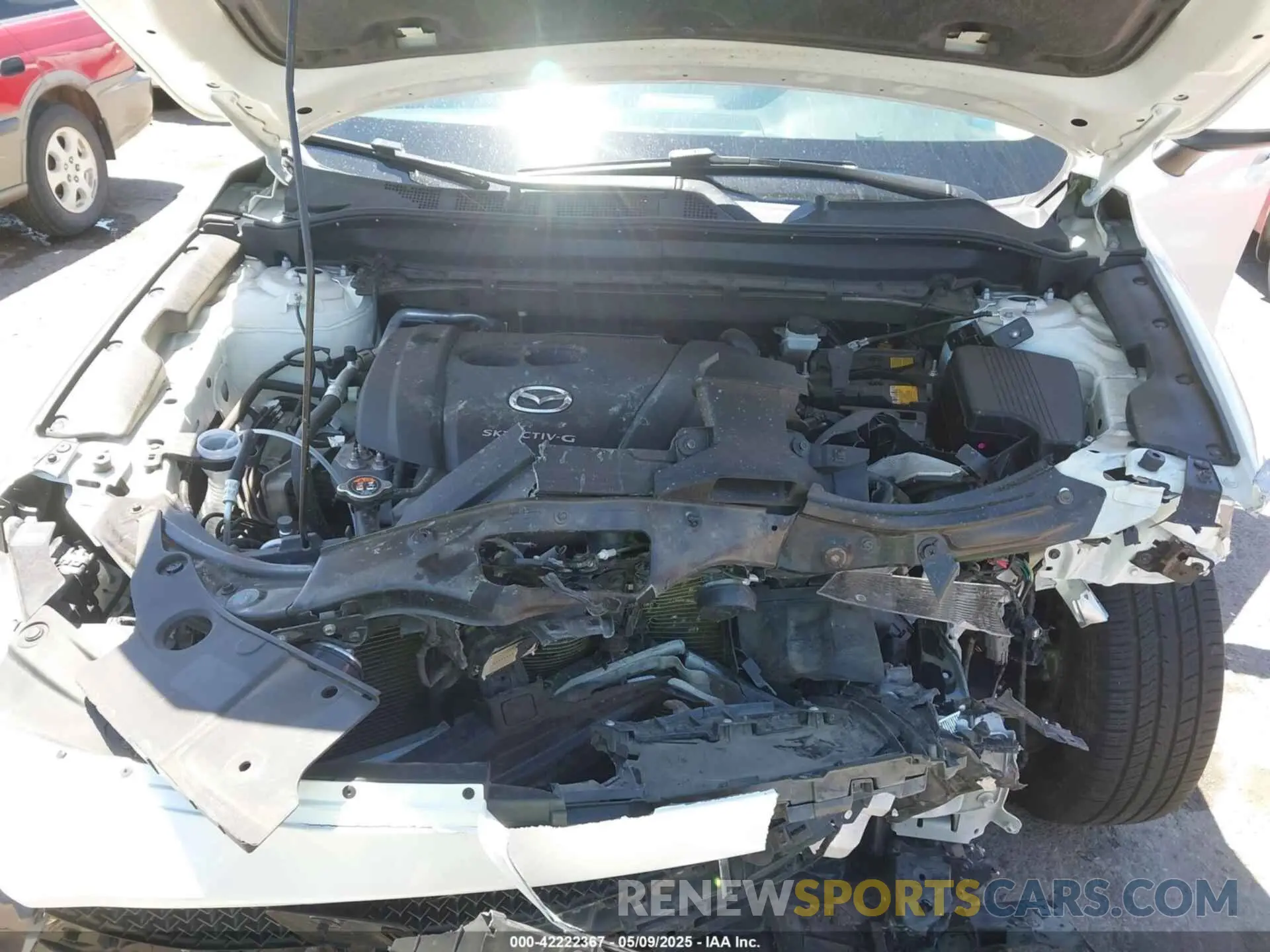 10 fotografías del automóvil dañado JM3KFABM2M1311384 MAZDA CX-5 2021