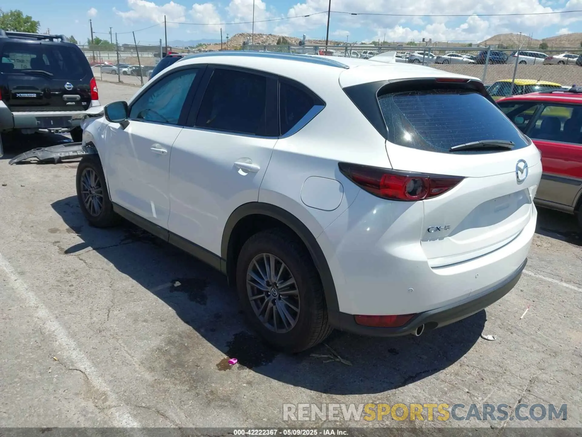 3 fotografías del automóvil dañado JM3KFABM2M1311384 MAZDA CX-5 2021