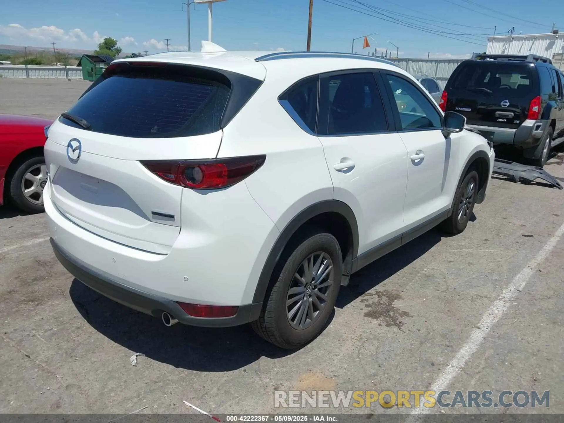 4 fotografías del automóvil dañado JM3KFABM2M1311384 MAZDA CX-5 2021