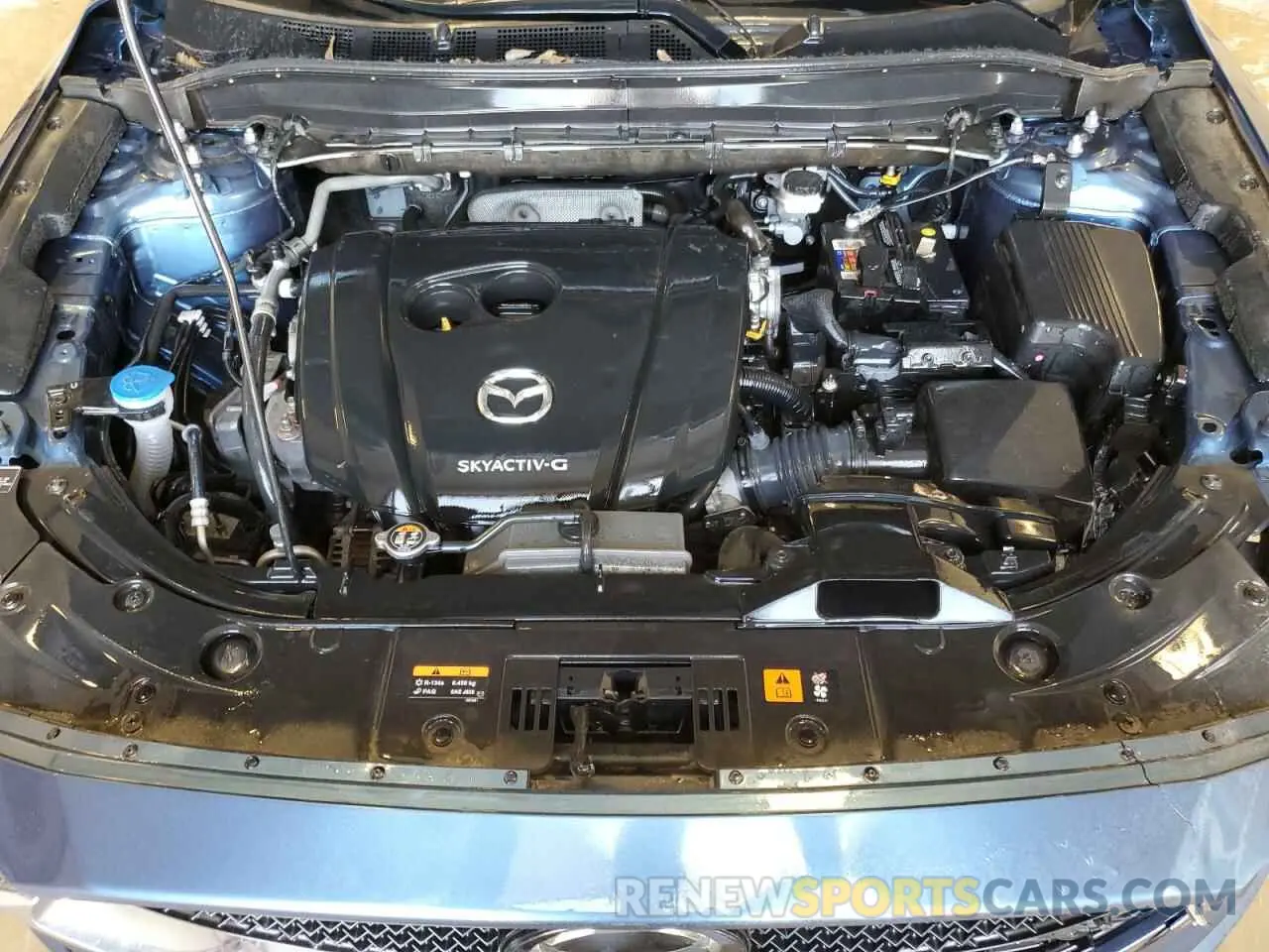 11 fotografías del automóvil dañado JM3KFABM7M0307207 MAZDA CX-5 2021