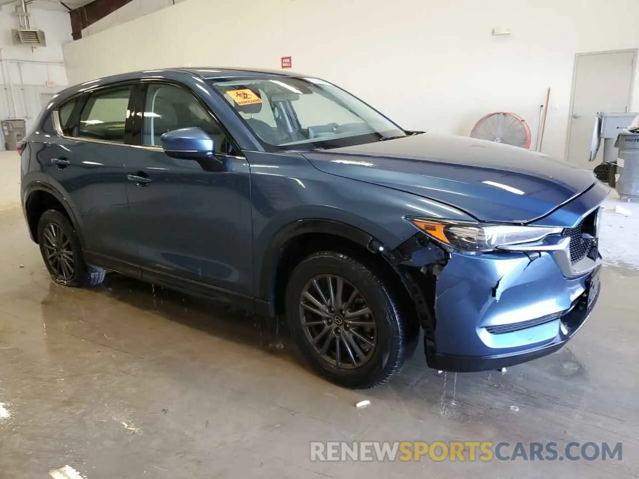 4 fotografías del automóvil dañado JM3KFABM7M0307207 MAZDA CX-5 2021