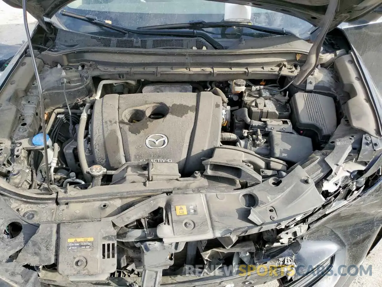 14 fotografías del automóvil dañado JM3KFABM7M0325089 MAZDA CX-5 2021