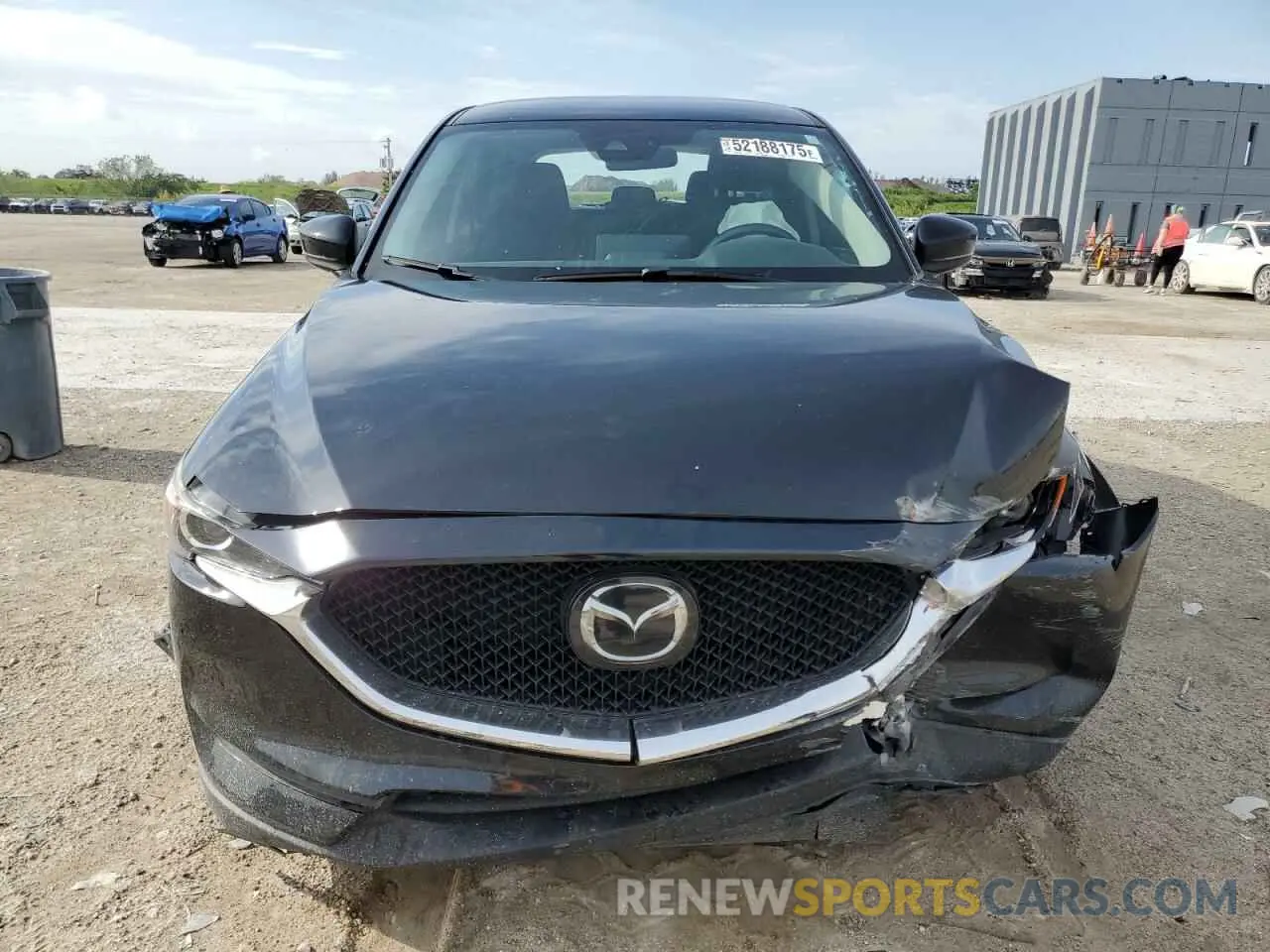 5 fotografías del automóvil dañado JM3KFABM9M0301909 MAZDA CX-5 2021