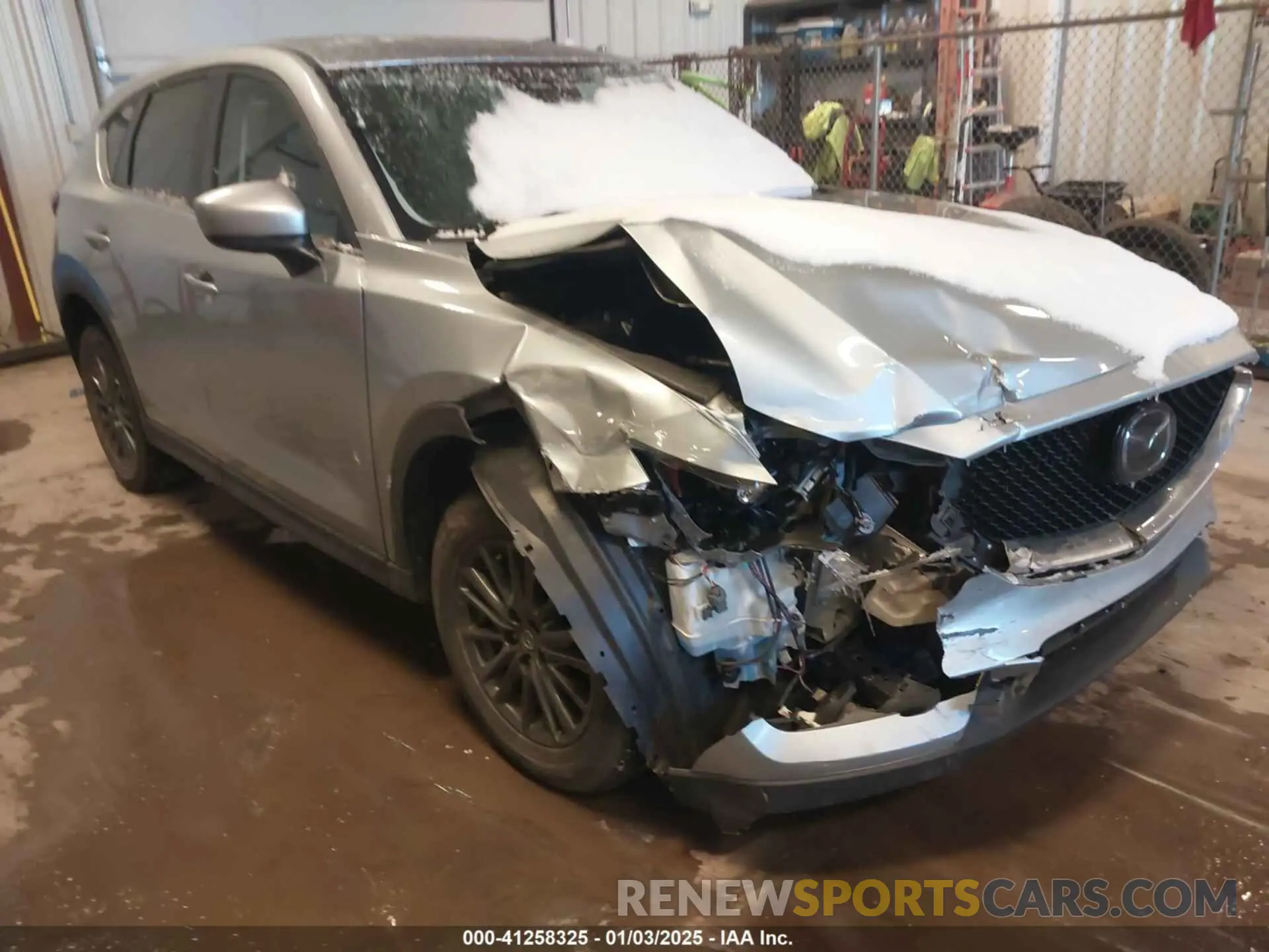 1 fotografías del automóvil dañado JM3KFACM0M0331234 MAZDA CX-5 2021