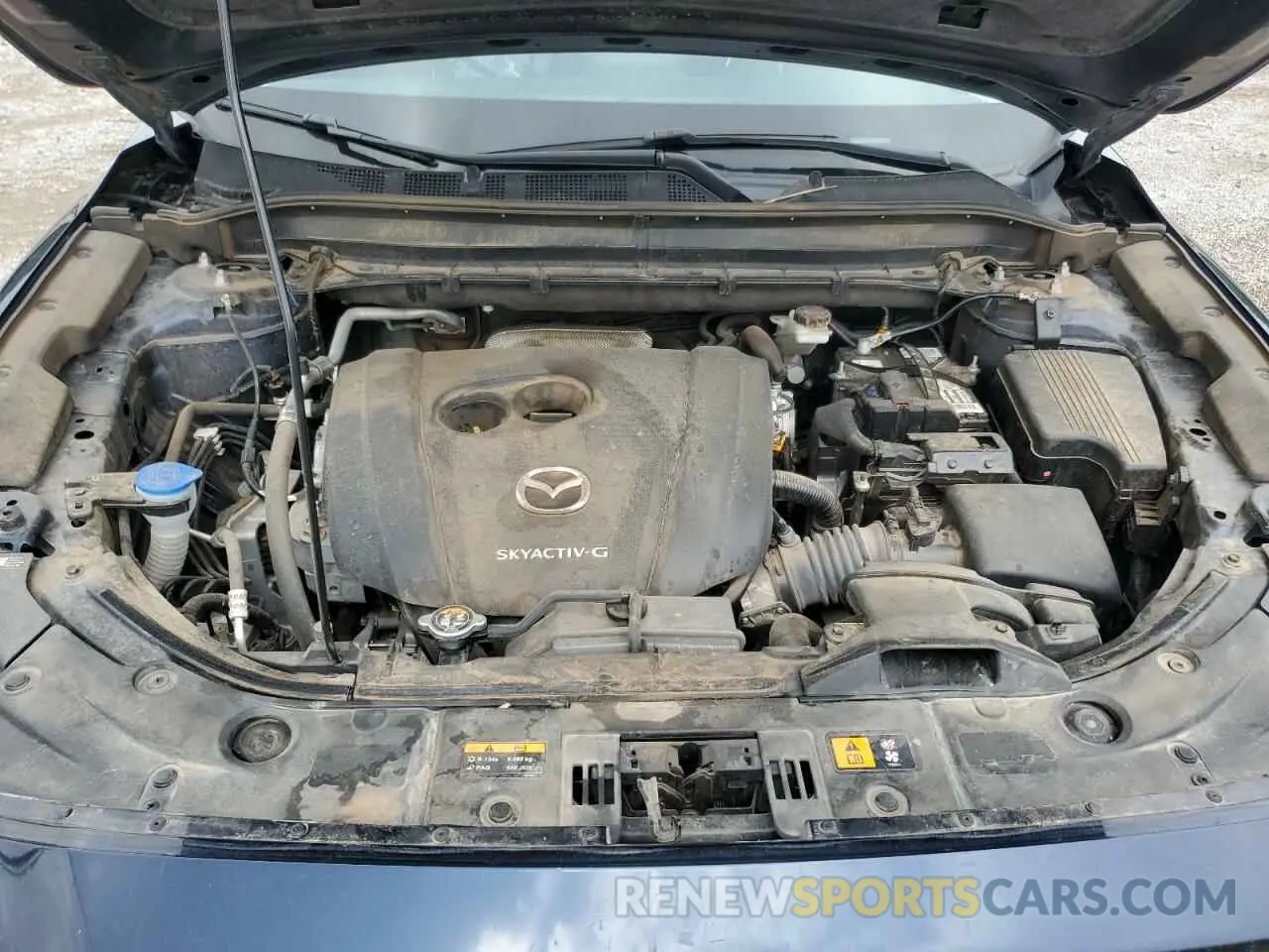 12 fotografías del automóvil dañado JM3KFACM0M0397721 MAZDA CX-5 2021