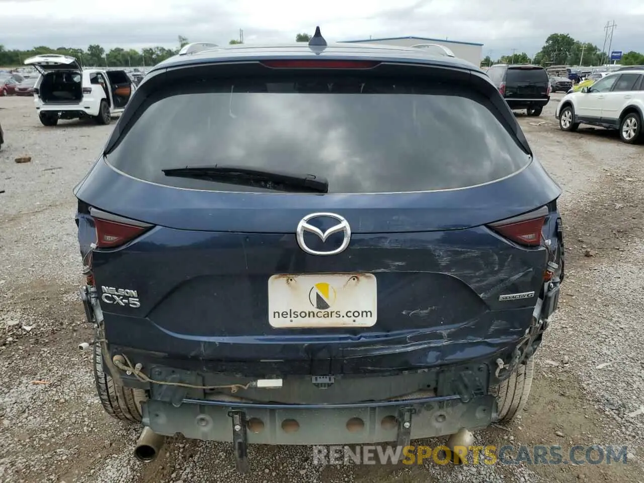 6 fotografías del automóvil dañado JM3KFACM0M0397721 MAZDA CX-5 2021