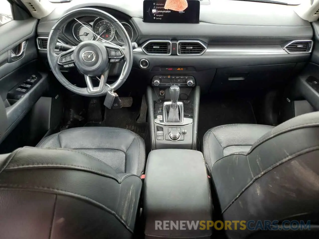 8 fotografías del automóvil dañado JM3KFACM0M0397721 MAZDA CX-5 2021