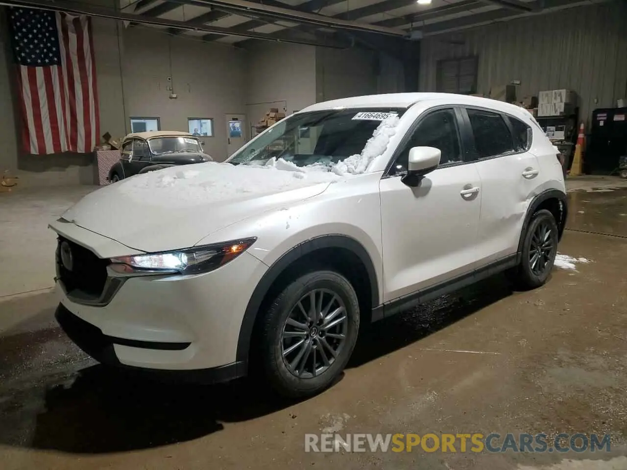 1 fotografías del automóvil dañado JM3KFACM0M1311950 MAZDA CX-5 2021