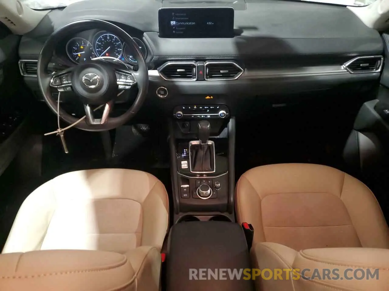 8 fotografías del automóvil dañado JM3KFACM0M1311950 MAZDA CX-5 2021