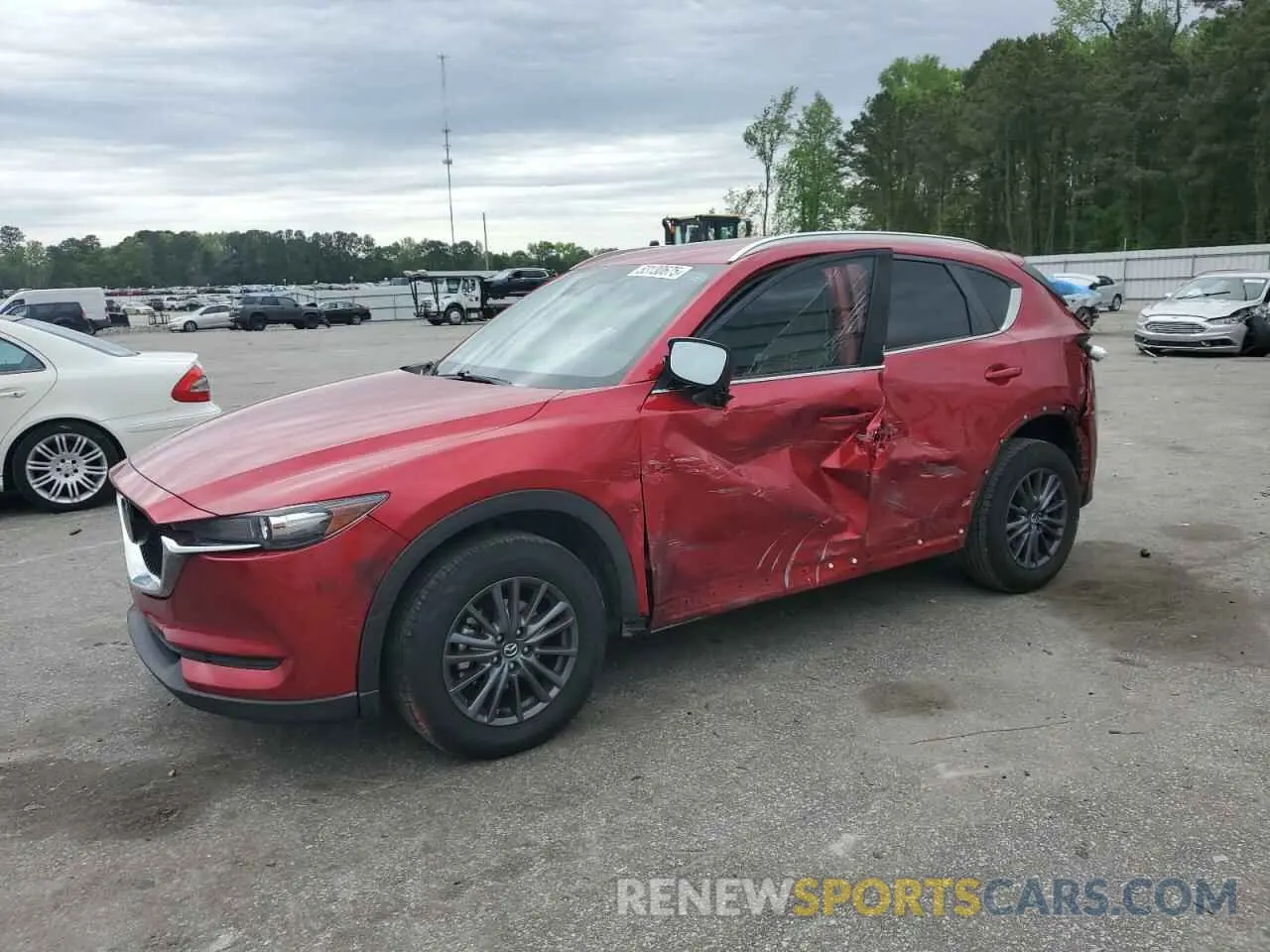 1 fotografías del automóvil dañado JM3KFACM1M0304981 MAZDA CX-5 2021