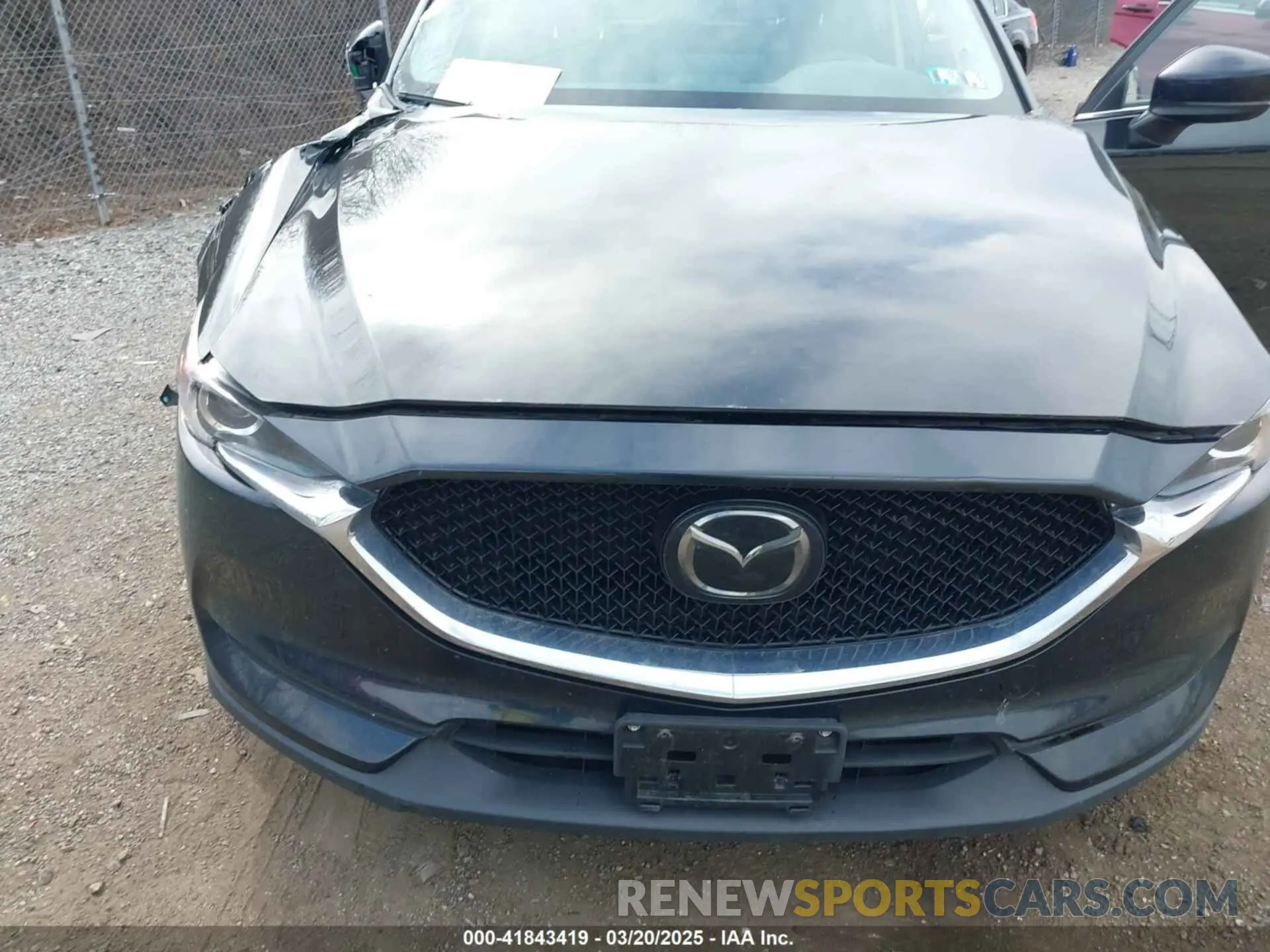 10 fotografías del automóvil dañado JM3KFACM1M0416714 MAZDA CX-5 2021