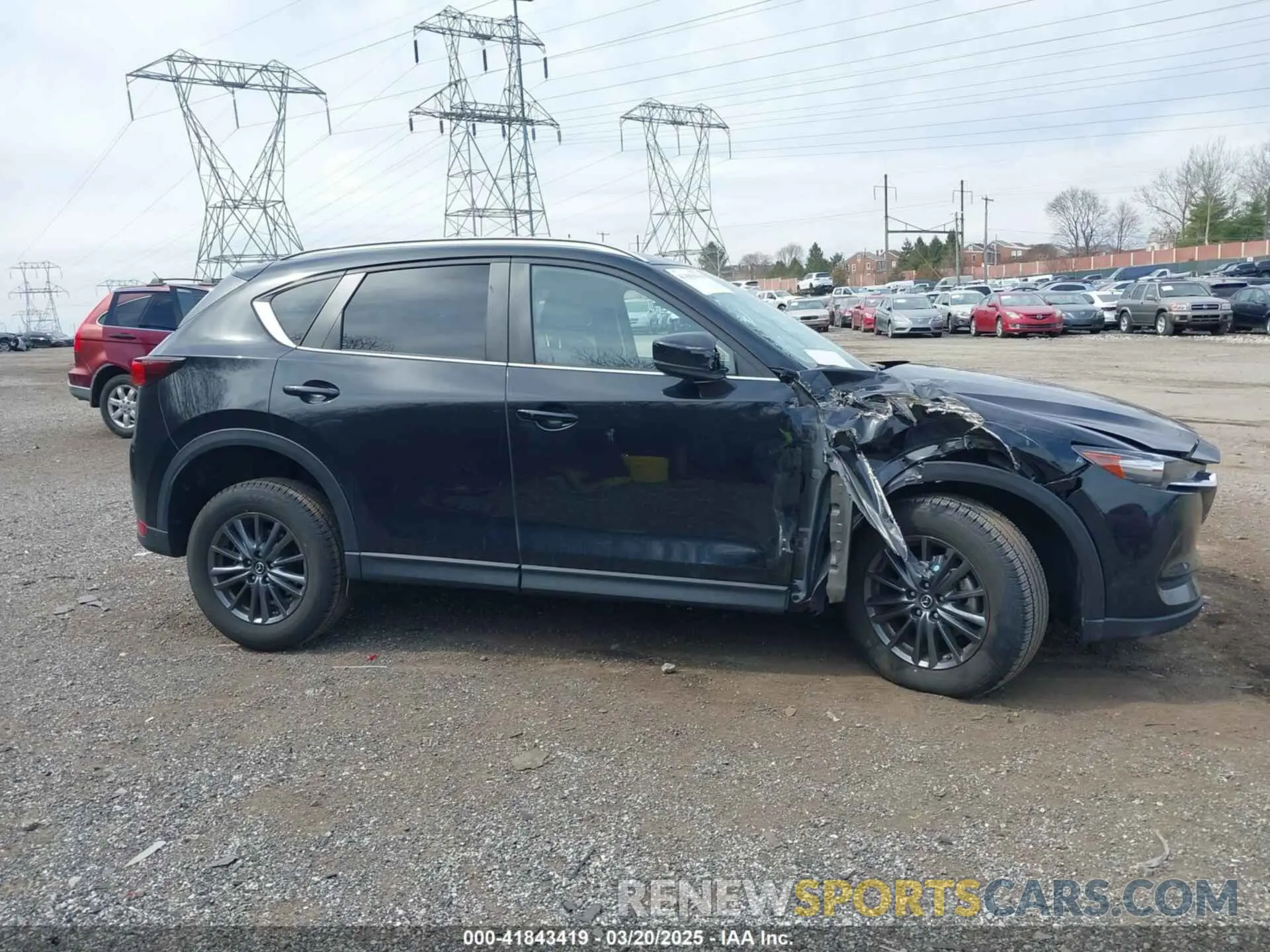 14 fotografías del automóvil dañado JM3KFACM1M0416714 MAZDA CX-5 2021