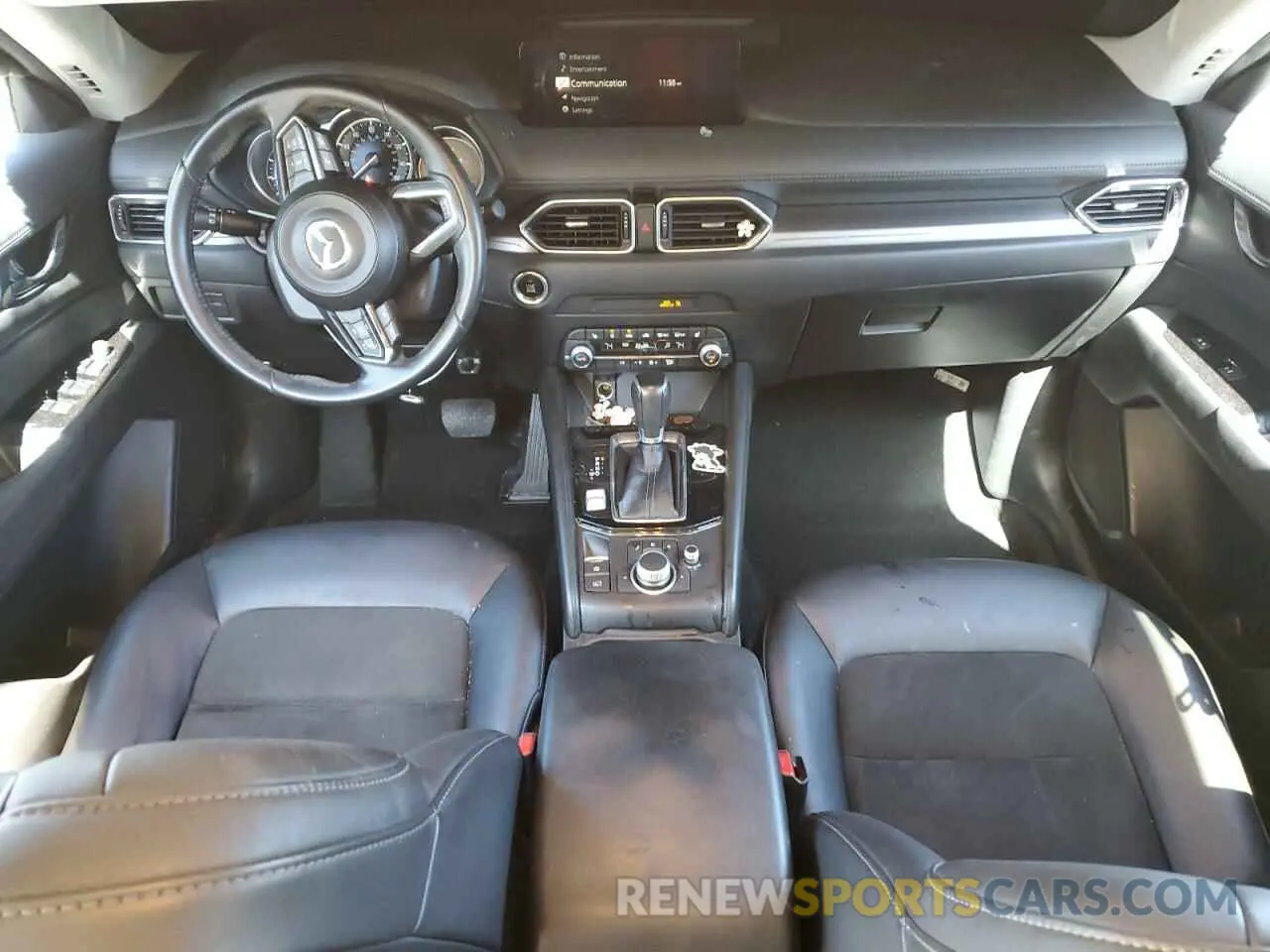 8 fotografías del automóvil dañado JM3KFACM1M0442455 MAZDA CX-5 2021