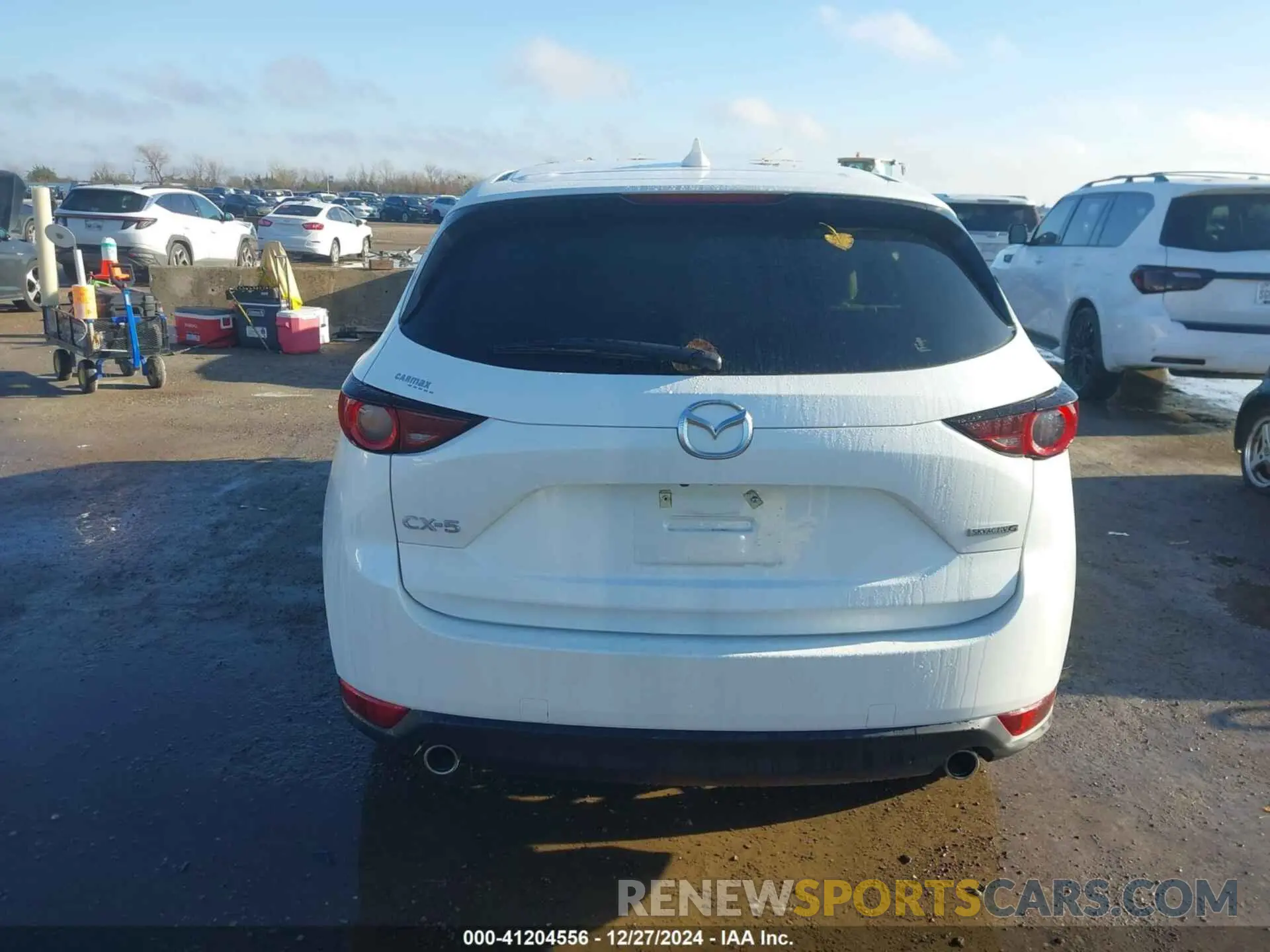 15 fotografías del automóvil dañado JM3KFACM2M0380564 MAZDA CX-5 2021